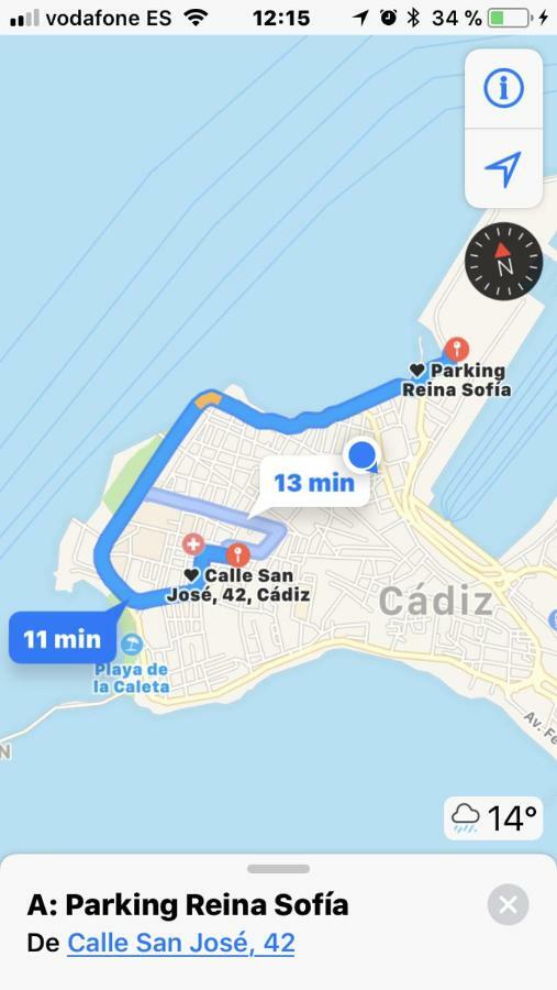 Apartamento San Felipe Neri Apartment Кадис Екстериор снимка